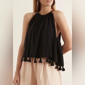 Apiece Apart Galisteo Top in Black Size 6